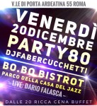 Bo.Bo. – Casa Del Jazz – venerdi 27 dicembre – Aperitivo e Anni 80 90 27 Dicembre 2019